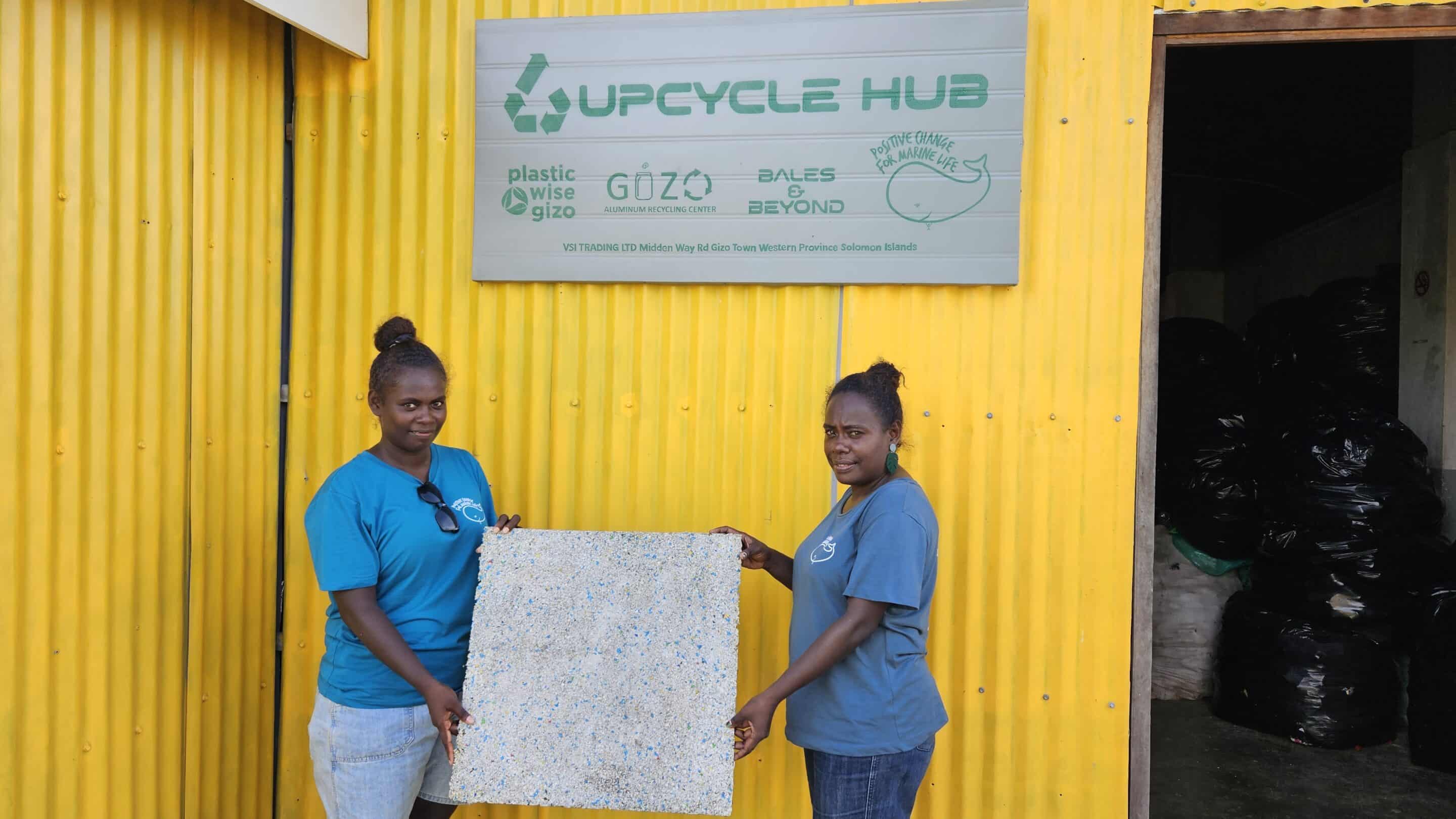 upcycled plastic products solomon islands PCFML